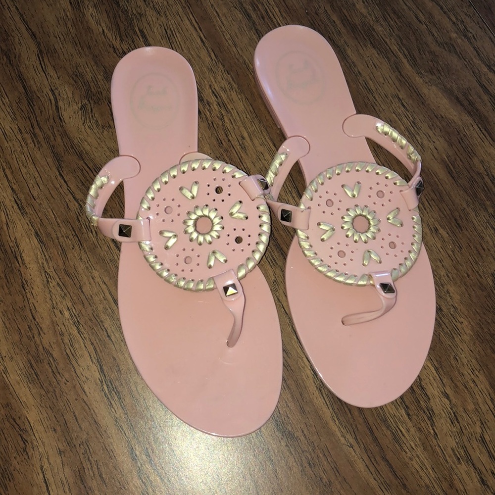 Jack Rogers Georgica Jelly Sandal Blush